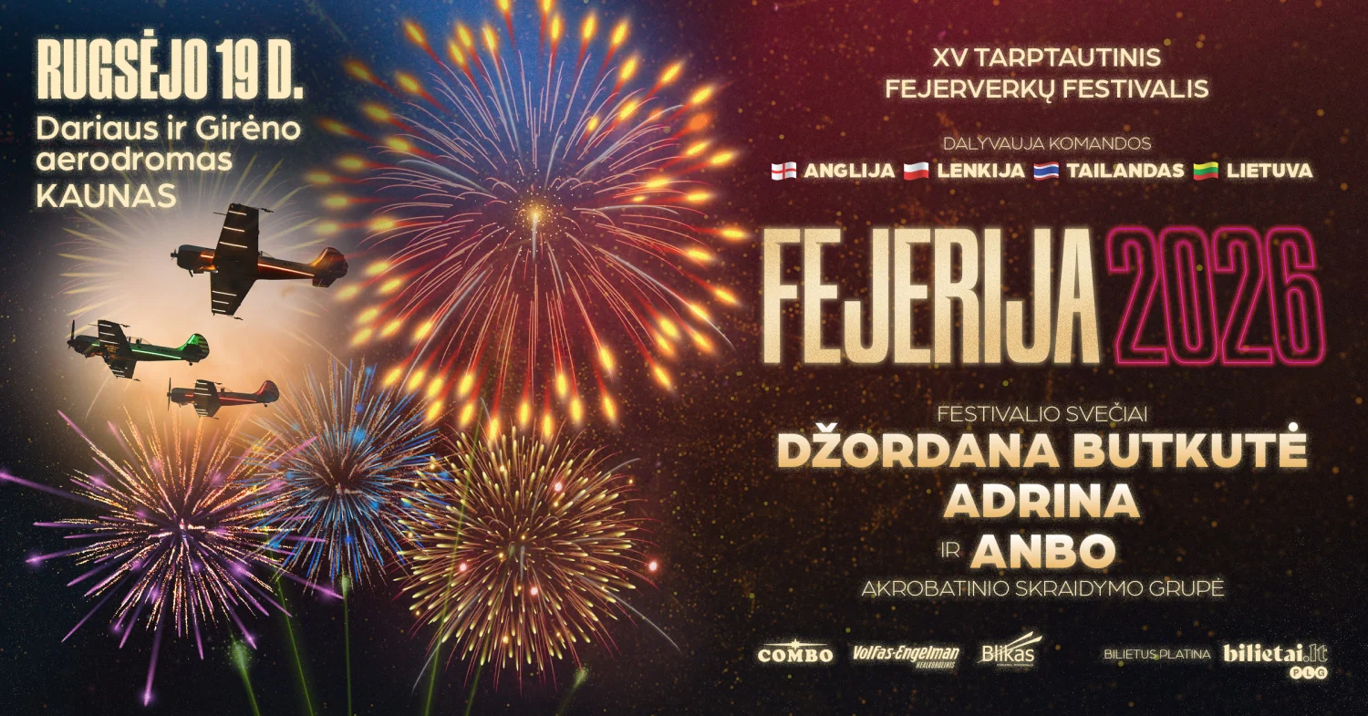 Fejerija 2026 – rugsėjo 19 d. Kaune, Džordana Butkutė, Adrina, ANBO ir keturių šalių komandos